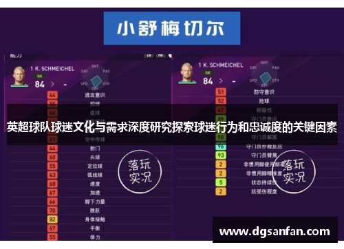 英超球队球迷文化与需求深度研究探索球迷行为和忠诚度的关键因素